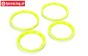 LOSB7037 Beadlock Neon-Yellow, 4 pcs.