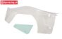 LOSB8104 Rear right fender LOSI 5T-BWS, 1 pc.