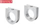 5T338/BI-RD LOSI 5T 3.0 Alu-inserts Silver, 2 pcs.