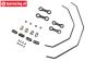 LOS-3653 LOSI 5IVE-T Sway Bar Ø3,5 mm, Set