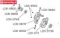 LOS-3711 LOSI 5IVE-T Front Spindle Carrier, set