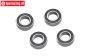 LOS-3750 LOSI 5T Ball Bearing wheel outside, 4 pcs