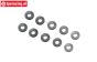 LOS-3963 LOSI Shim washer Ø3,2-Ø7-D0,5 mm, 10 pcs.