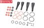 LOS-3624 LOSI 5IVE-T Shock rebuilt kit, set