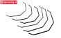 LOS-3667 LOSI 5IVE-T Sway Bar Tuning, set