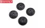 LOS-3675 LOSI 5IVE-T 3.0 Shock Piston Ø32-Ø2,0 mm, 4 pcs.