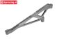 5T3/016F-GS LOSI 5IVE-TE 3.0 Aluminum front Brace Grey, 1 pc.