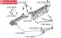 LOS-3680 LOSI 5IVE-TE 3.0 Rear chassis brace. Set