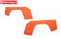 LOS-4011 LOSI 5IVE-T 3.0 Rear Fenders Orange, set