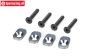 LOS-3632 LOSI 5IVE-TE 3.0 Engine mount plates 14,5/19,5~67T, set