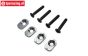 LOS-3692 LOSI 5IVE-TE 3.0 Engine mount plates 14/20~67T, set
