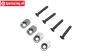LOS-3691 LOSI 5IVE-TE 3.0 Engine mount plates 13/21~67T, set