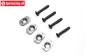 LOS-3635 LOSI 5IVE-TE 3.0 Engine mount plates 16/18~67T, set