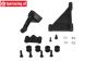 LOS-4733 LOSI 5IVE-TG 3.0 Fuel tank mount, Set