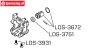 LOS-3672 LOSI 5IVE-T 2.0/3.0 Dogbone Coupler, set