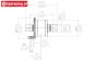 LOS001 Antz Racing Torsen Differential LOSI 5T, Set