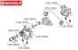 LOS-4169 LOSI 5IVE-TG 3.0 Gear box rear, set