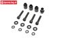 LOS256010 LOSI DBXL 2.0 Engine-Clutch mount Spacers, set