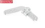 TPS0029/02 Alloy Servo horn 15T Silver DBXL-MTXL, 1 pc.