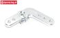 TPS0029/02 Alloy Servo horn 15T Silver DBXL-MTXL, 1 pc.