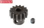 LOS242054 Steel Pinion Gear 14T-M1,0 LMT Truck, 1 pc.