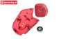 MX038A-R PROMOTO Alu-Transmiss. Housing Red, set
