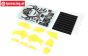 LOS260003 PROMOTO Plastic parts-decals Yellow, set