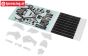 LOS260005 PROMOTO Plastic parts-decals White, set