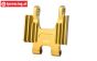 MX088-GD LOSI PROMOTO Alu-Radiator-ESC Cooler Gold, 1 pc.