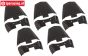 LOS-3263 PROMOTO Rear Fender Black, Set