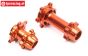 LOS362003 PROMOTO Alu-wheel axle Orange, set