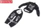 LOS2600011 PROMOTO Black motorcycle suit, set