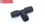 M1000/43 Mecatech T-Piece hydraulic lining Ø4 mm, 1 pc.