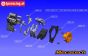 M2020/06 Mecatech Carbon Clutch Shoes, 3 pcs.
