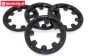 MM1800/BL MADMAX Beadlock Black Ø120 mm, 4 pcs.