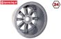 MM1300/60 MadMax Rims Silver Ø120-B60 mm, 2 pcs.