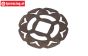 tps0948/10 CHB Steel brake disk, 1 pc.