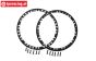 MX0505R-BK PROMOTO rear Alu-Wheel ring Black, 2 pcs.