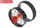 PRO283700T2 Pro-Spec V2 Alloy Rear rim Red/Black, set