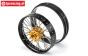PRO283600T3 Pro-Spec V2 Alloy Front rim Black/Gold, set