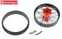 PRO283700T2 Pro-Spec V2 Alloy Rear rim Red/Black, set