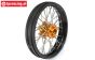 PRO283600T3 Pro-Spec V2 Alloy Front rim Black/Gold, set