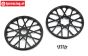 PRO283203 Bullyspoke V2 Bead front rim black, 1 pc.