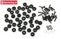 BWS59002/04 Body Elasto-Flex Black BWS-LOSI, Set