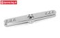 TPS0850/02 Aluminium Servo arm 15T-L73 mm Silver, 1 pc.