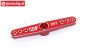 TPS0820/04 Aluminium Servo arm 25T- L62 mm Red, 1 pc.