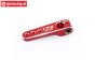 TPS0800/04 Aluminium Servo arm 25T-L40 mm Red, 1 pc.