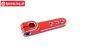 TPS0800/04 Aluminium Servo arm 25T-L40 mm Red, 1 pc.