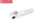TPS0800/02 Aluminium Servo arm 25T- L40 mm Silver, 1 pc.