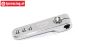 TPS0830/02 Aluminium Servo arm 15T-L47 mm Silver, 1 pc.